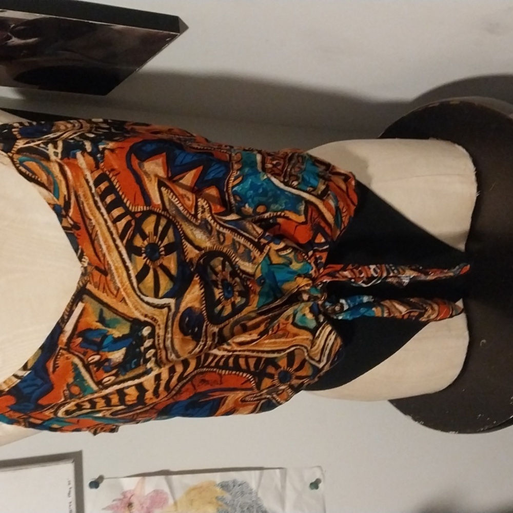 Shein sleeveless blouse